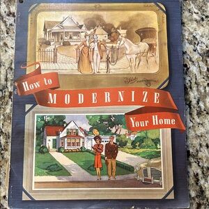 Vintage 1942 Home Design Book - How to Modernize Your Home